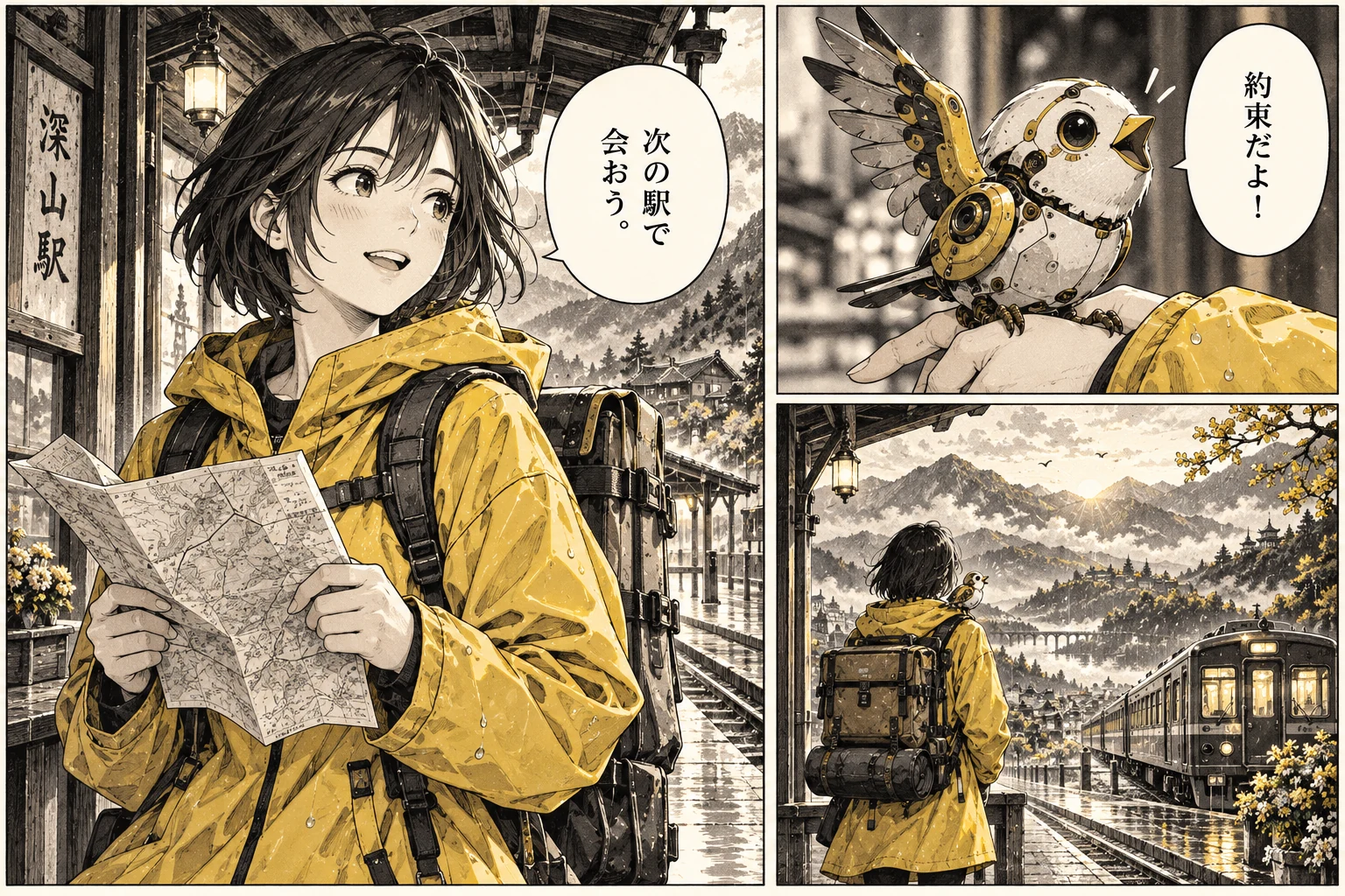 Original Japanese manga sample