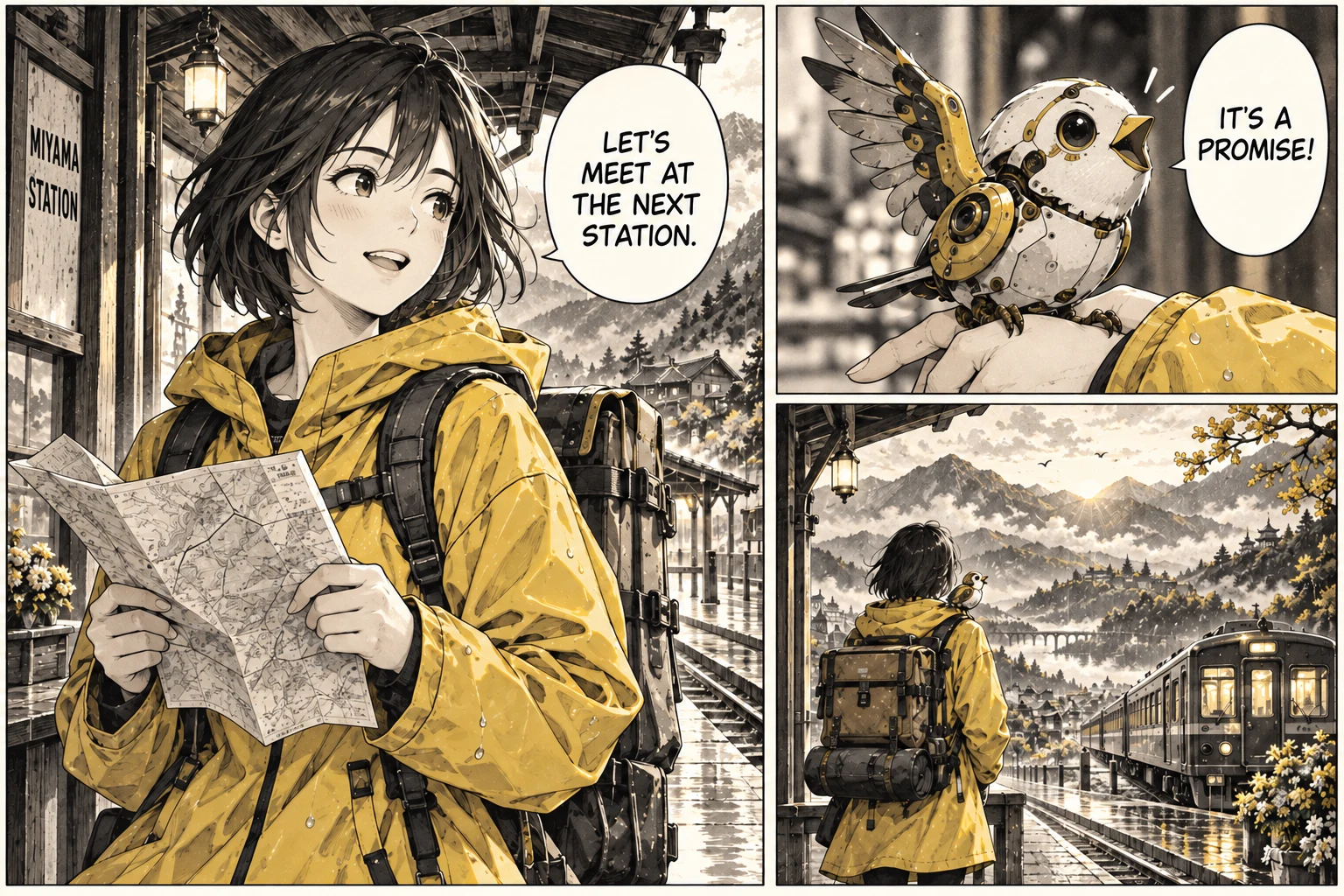Japanese manga translated into English